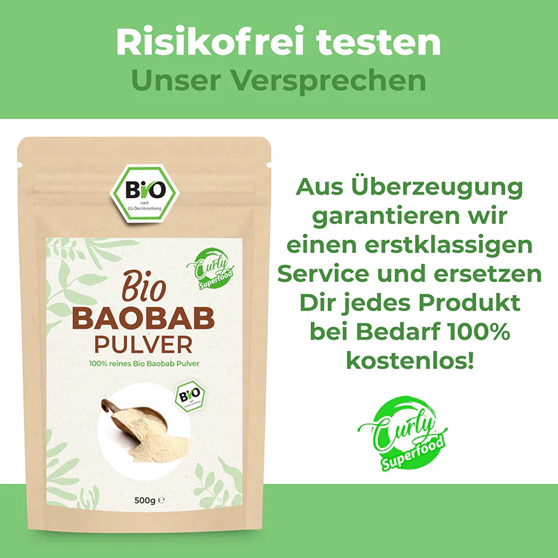 Bio Baobab Pulver | 500g | dein tÀglicher Vitamin C Boost - Image 4